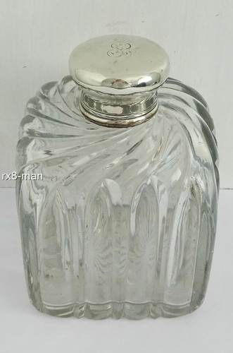 1830 solid silver topped clear - solid,