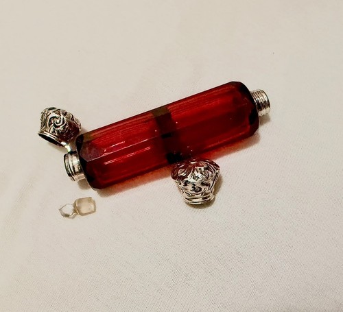 Antique victorian ruby red - ruby,
