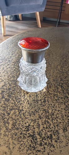 Antique solid silver burnt - solid,