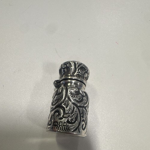 Antique solid silver - c&m,