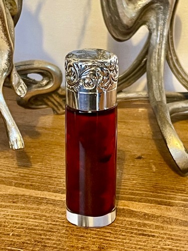 Antique cranberry ruby glass - antique,
