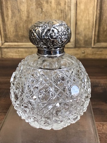 Antique silver top - silver, cut