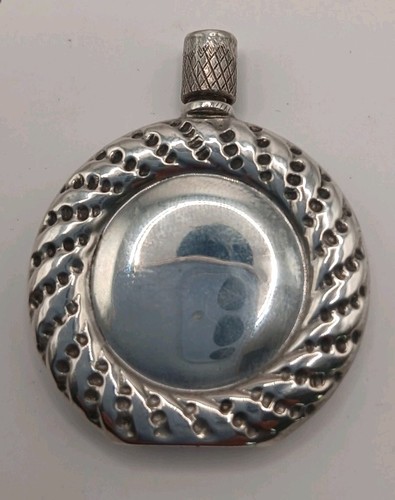 Solid silver perfume - perfume, bottle