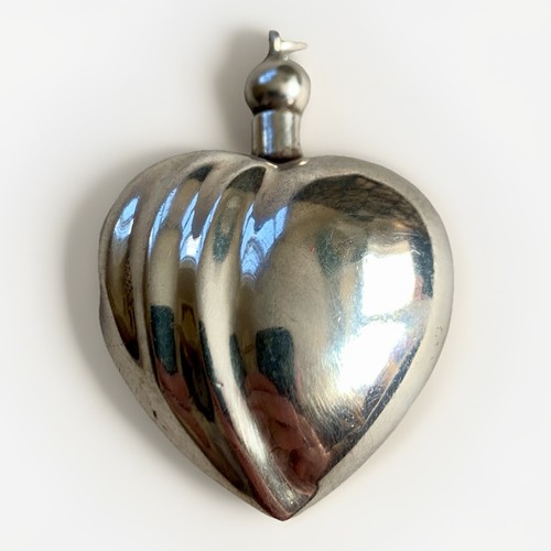 Sterling silver heart - heart, pendant