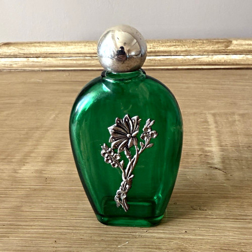 Green decorative glass - decorative,