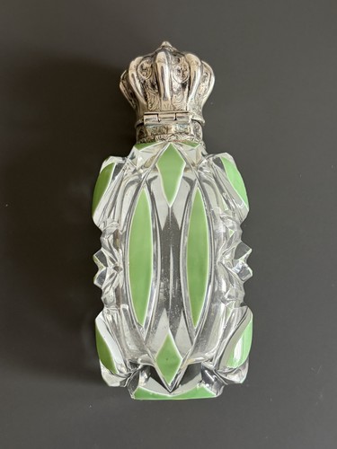 Antique cased cut glass - cased,