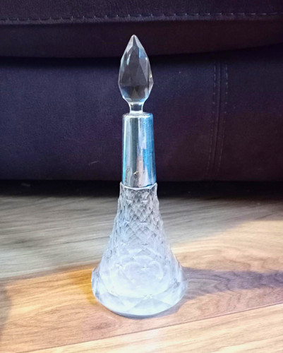 Vintage cut glass - cut, crystal